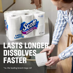 1000 Septic-Safe 1-Ply Toilet Paper