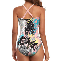 Women's One Piece Swimsuit Beachwear Swimwear Tummy Control