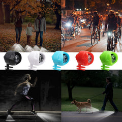 Headlights for croc; 2Pcs croc lights for shoes; light up croc charms for Dog Walking; Handy Camping; Waterproof; 3 Modes croc lights
