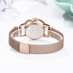 Ladies Quartz Watch Bracelet Set Bowl Watch