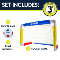 Kids 24 x 16 Soccer Goal with Ball and Pump