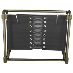Extra Wide Stadium Seat with Hooks, Black