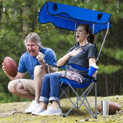 Foldable Beach Canopy Chair Set