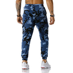 Man Pants Patchwork Camouflage Jogging Pants