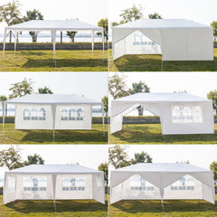 20''x10''(3 x 6m) Six Sides Two Doors Waterproof Tent