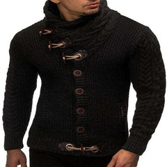 Long Sleeve Knitted Pullovers Sweater Men