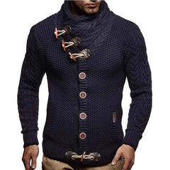 Long Sleeve Knitted Pullovers Sweater Men