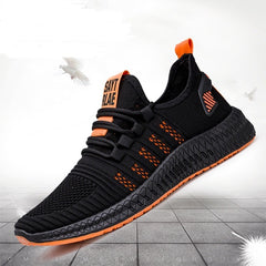 Fashion Sneakers Lightweight Men Casual Shoes Breathable Male Footwear Lace Up Walking Shoe