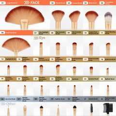 makeup brushes